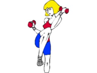 Sticker Custom Preview Image #059040 Fitness Stretching Exercise Aerobics3