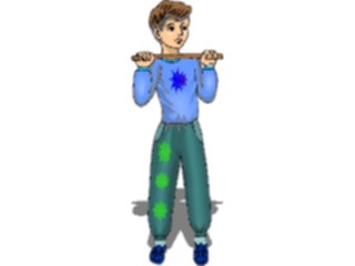 Sticker Custom Preview Image #059081 Fitness Stretching Exercise Exercise08