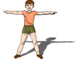 Sticker Custom Preview Image #059082 Fitness Stretching Exercise Exercise09