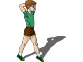 Sticker Custom Preview Image #059092 Fitness Stretching Exercise Exercise19