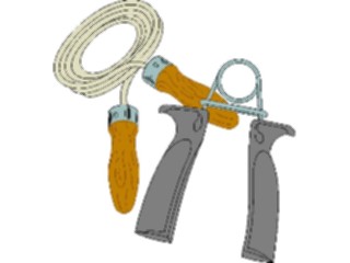 Sticker Custom Preview Image #059105 Fitness Stretching Exercise Exercise Equipment