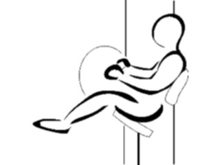 Sticker Custom Preview Image #059115 Fitness Stretching Exercise Exercise Sketch10