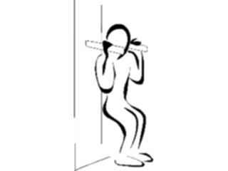 Sticker Custom Preview Image #059117 Fitness Stretching Exercise Exercise Sketch12