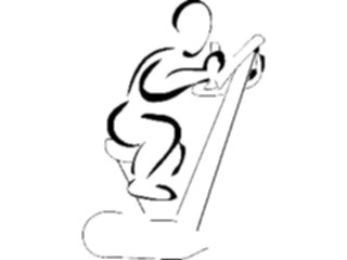 Sticker Custom Preview Image #059122 Fitness Stretching Exercise Exercise Sketch17