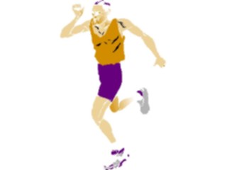 Sticker Custom Preview Image #059145 Fitness Stretching Exercise Jogging Man2