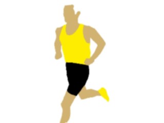 Sticker Custom Preview Image #059147 Fitness Stretching Exercise Jogging Man4