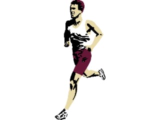 Sticker Custom Preview Image #059148 Fitness Stretching Exercise Jogging Man5