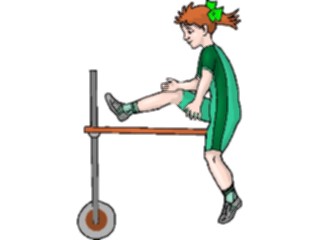 Sticker Custom Preview Image #059162 Fitness Stretching Exercise Jumping5