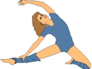 Sticker Custom Preview Image #059181 Fitness Stretching Exercise Stretch01