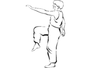 Sticker Custom Preview Image #059188 Fitness Stretching Exercise Stretch08