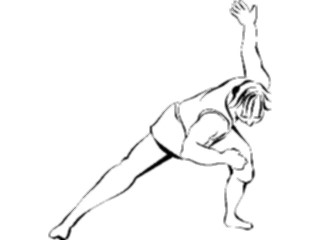 Sticker Custom Preview Image #059192 Fitness Stretching Exercise Stretch12