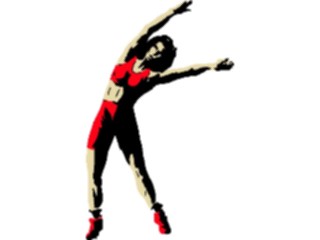 Sticker Custom Preview Image #059200 Fitness Stretching Exercise Stretch20