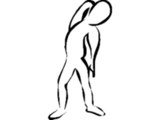 Sticker Custom Preview Image #059218 Fitness Stretching Exercise Stretch38