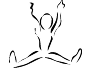 Sticker Custom Preview Image #059221 Fitness Stretching Exercise Stretch41