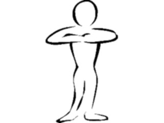 Sticker Custom Preview Image #059228 Fitness Stretching Exercise Stretch48