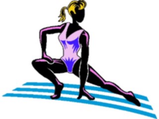 Sticker Custom Preview Image #059231 Fitness Stretching Exercise Stretch51