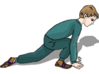 Sticker Custom Preview Image #059235 Fitness Stretching Exercise Stretch55