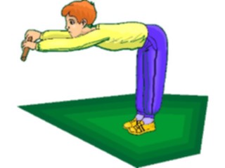 Sticker Custom Preview Image #059242 Fitness Stretching Exercise Stretch62