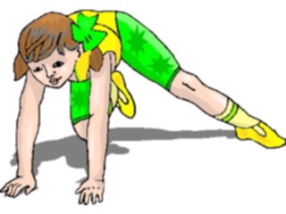 Sticker Custom Preview Image #059244 Fitness Stretching Exercise Stretch64