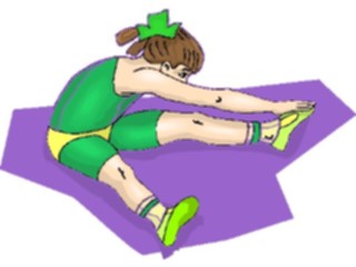 Sticker Custom Preview Image #059247 Fitness Stretching Exercise Stretch67