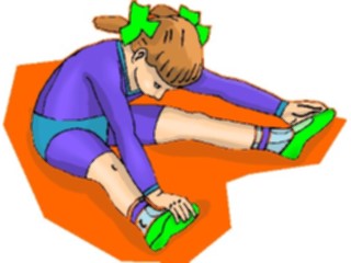 Sticker Custom Preview Image #059249 Fitness Stretching Exercise Stretch69