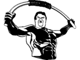 Sticker Custom Preview Image #059267 Fitness Stretching Exercise Weight Lifting05