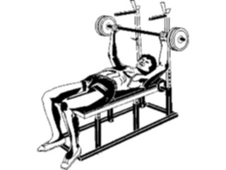 Sticker Custom Preview Image #059270 Fitness Stretching Exercise Weight Lifting08