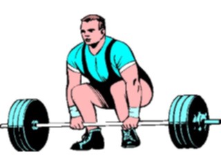 Sticker Custom Preview Image #059273 Fitness Stretching Exercise Weight Lifting11