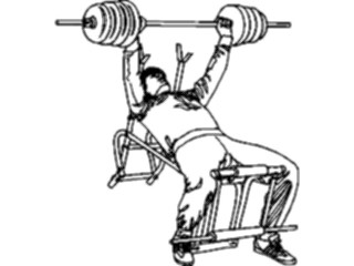 Sticker Custom Preview Image #059281 Fitness Stretching Exercise Weight Lifting19
