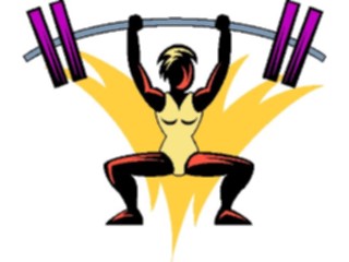 Sticker Custom Preview Image #059283 Fitness Stretching Exercise Weight Lifting21
