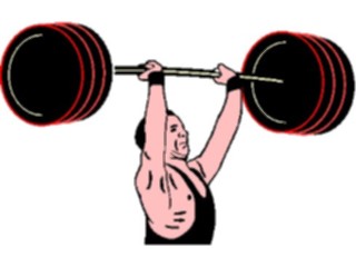 Sticker Custom Preview Image #059287 Fitness Stretching Exercise Weight Lifting25