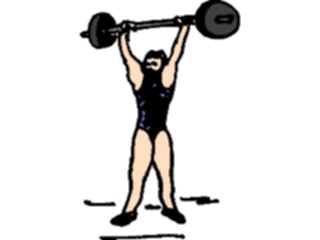 Sticker Custom Preview Image #059288 Fitness Stretching Exercise Weight Lifting26