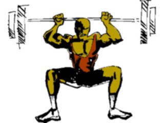 Sticker Custom Preview Image #059295 Fitness Stretching Exercise Weight Lifting33