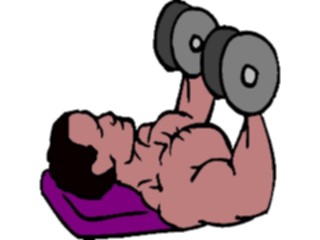 Sticker Custom Preview Image #059325 Fitness Stretching Exercise Weight Lifting63