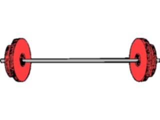 Sticker Custom Preview Image #059341 Fitness Stretching Exercise Weights Barbell10