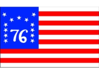 Sticker Custom Preview Image #059519 Flags U S A Historical Bennington