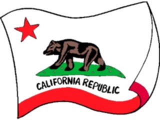 Sticker Custom Preview Image #059553 Flags U S A State Flags California