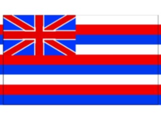 Sticker Custom Preview Image #059561 Flags U S A State Flags Hawaii1