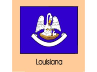 Sticker Custom Preview Image #059570 Flags U S A State Flags Louisiana2