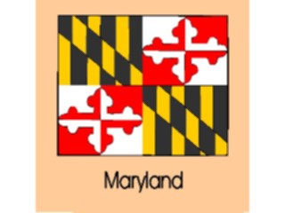 Sticker Custom Preview Image #059573 Flags U S A State Flags Maryland2