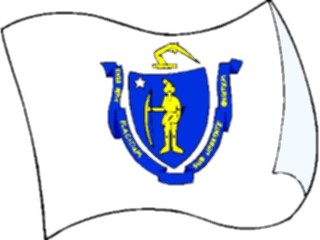 Sticker Custom Preview Image #059574 Flags U S A State Flags Massachusetts1