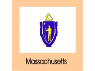 Sticker Custom Preview Image #059575 Flags U S A State Flags Massachusetts2