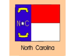 Sticker Custom Preview Image #059594 Flags U S A State Flags North Carolina2