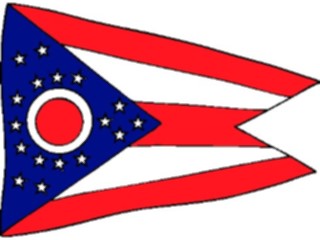 Sticker Custom Preview Image #059596 Flags U S A State Flags Ohio1