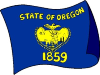 Sticker Custom Preview Image #059599 Flags U S A State Flags Oregon