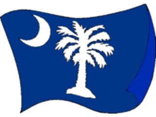 Sticker Custom Preview Image #059603 Flags U S A State Flags South Carolina