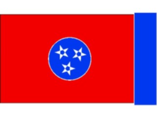 Sticker Custom Preview Image #059605 Flags U S A State Flags Tennessee1