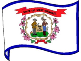 Sticker Custom Preview Image #059616 Flags U S A State Flags West Virginia