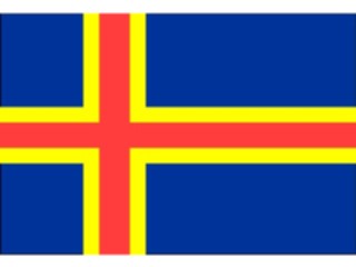 Sticker Custom Preview Image #059622 Flags World Aland Islands1