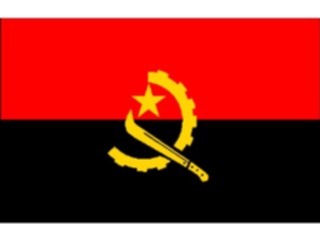 Sticker Custom Preview Image #059630 Flags World Angola1